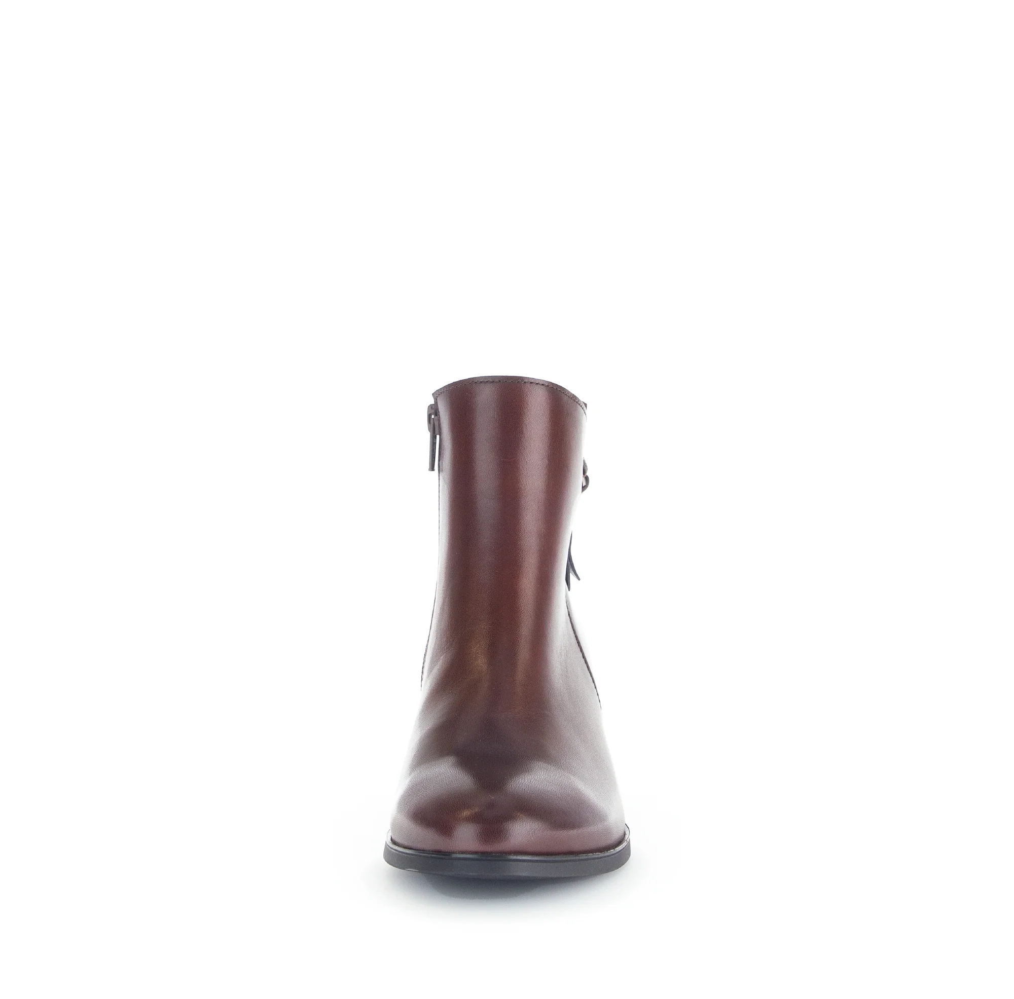 Bottines sattel en cuir lisse – Image 4